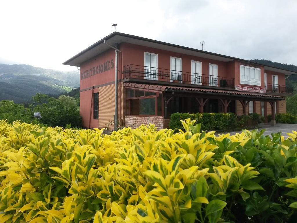 Pension Bide-Ondo Amorebieta-Etxano Exterior foto